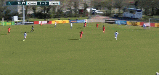 U16国足首胜秘鲁 刘凯源留洋经验助球队突围