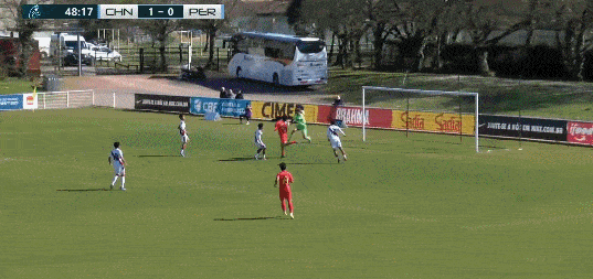 U16国足首胜秘鲁 刘凯源留洋经验助球队突围